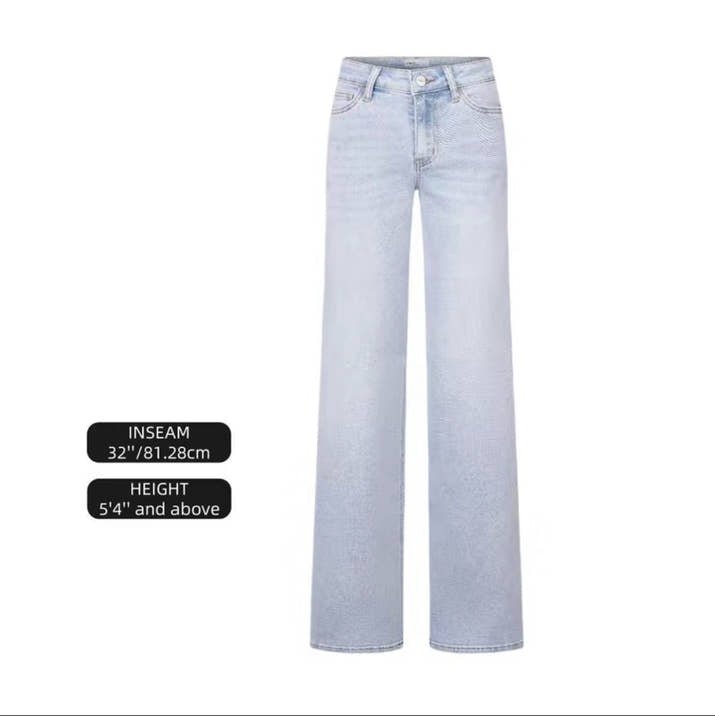 Velora Mid-Low Rise Baggy Jeans
