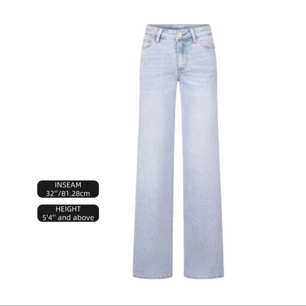 Velora Mid-Low Rise Baggy Jeans