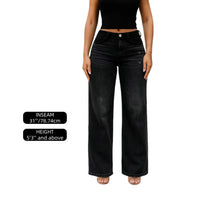 Velora Mid-Low Rise Baggy Jeans